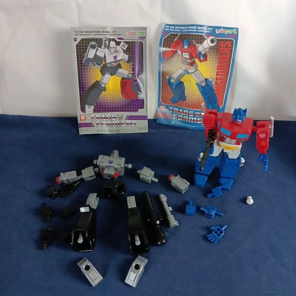 Hasbro Yolopart Transformers 12 CM Megatron & Optimus Prime Gen 1 Model Kit